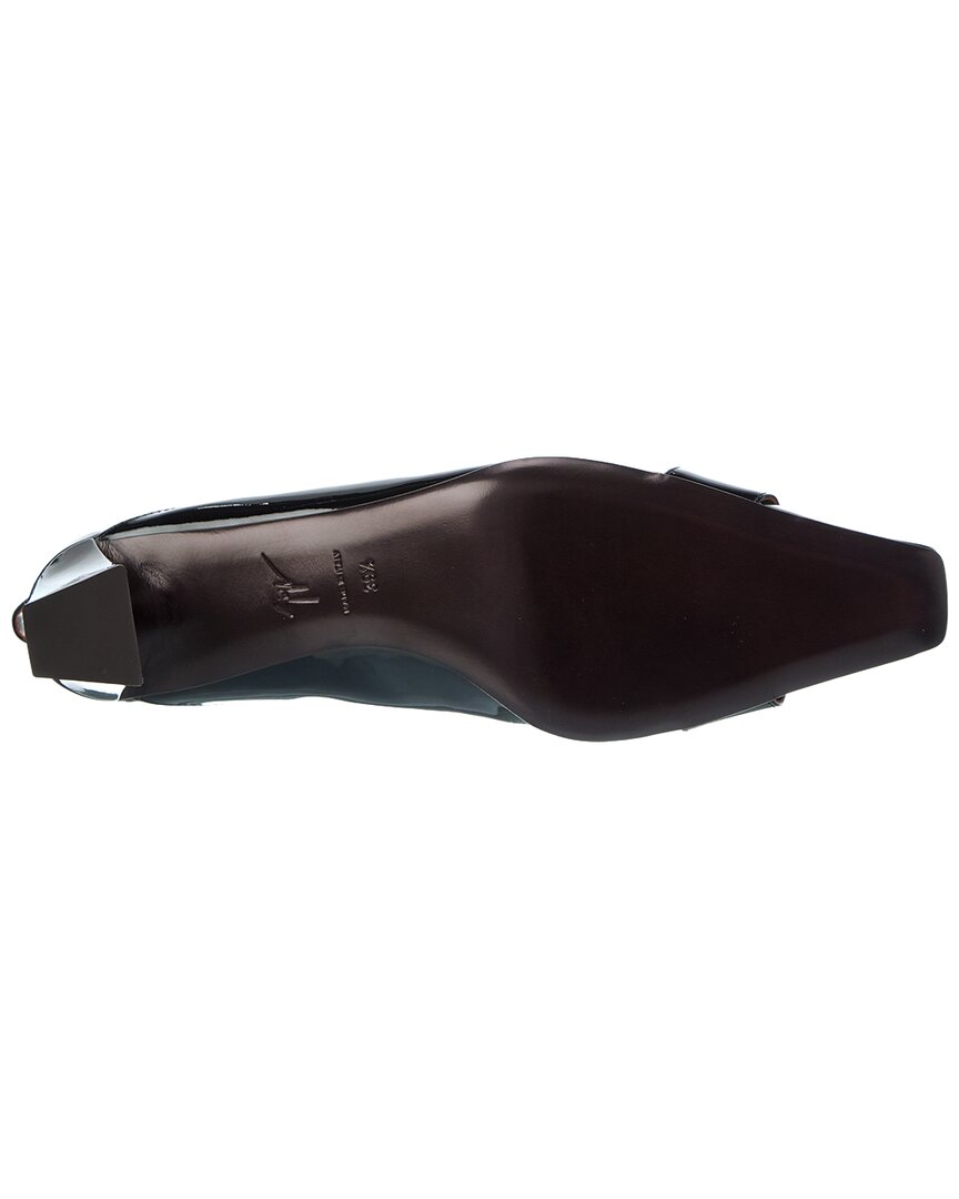 Giuseppe Zanotti Giuseppe Zanotti Brenada 45 Patent Slingback Pump