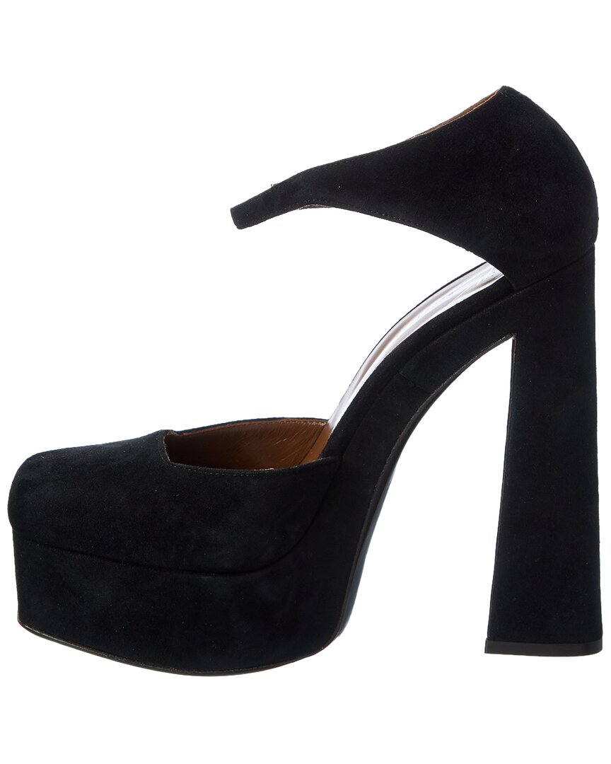 Giuseppe Zanotti Giuseppe Zanotti Caso 100 Suede Platform Pump