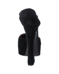 Giuseppe Zanotti Giuseppe Zanotti Caso 100 Suede Platform Pump