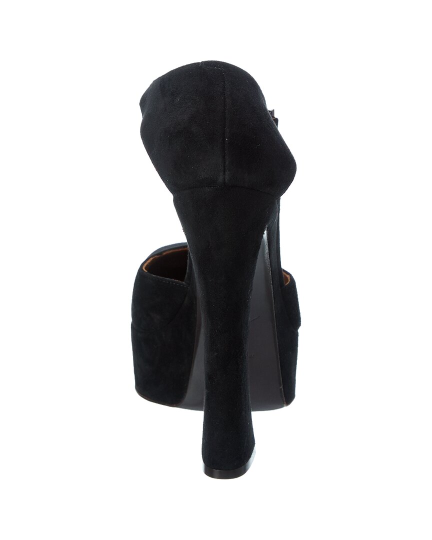 Giuseppe Zanotti Giuseppe Zanotti Caso 100 Suede Platform Pump