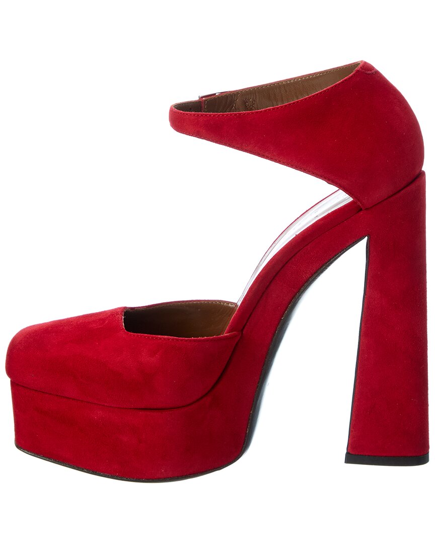 Giuseppe Zanotti Caso 100 Suede Platform Pump