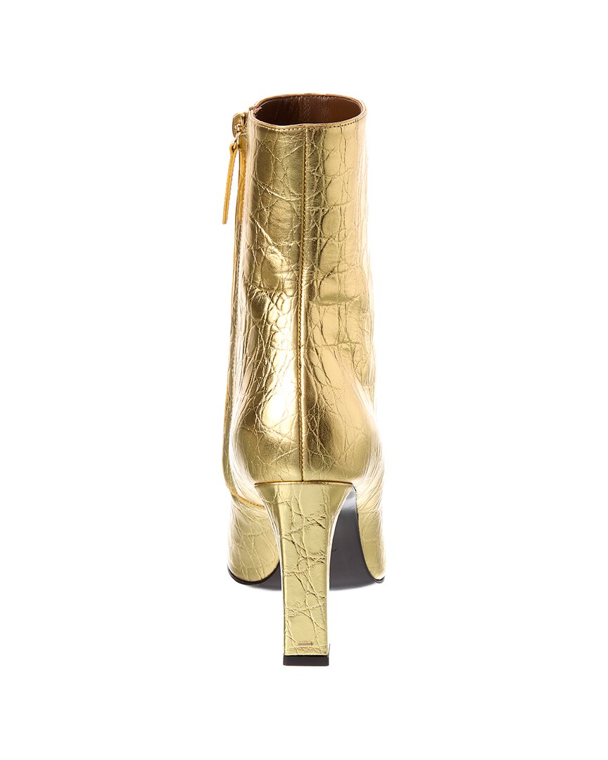 Giuseppe Zanotti Brenda 90 Croc-Embossed Leather Boot