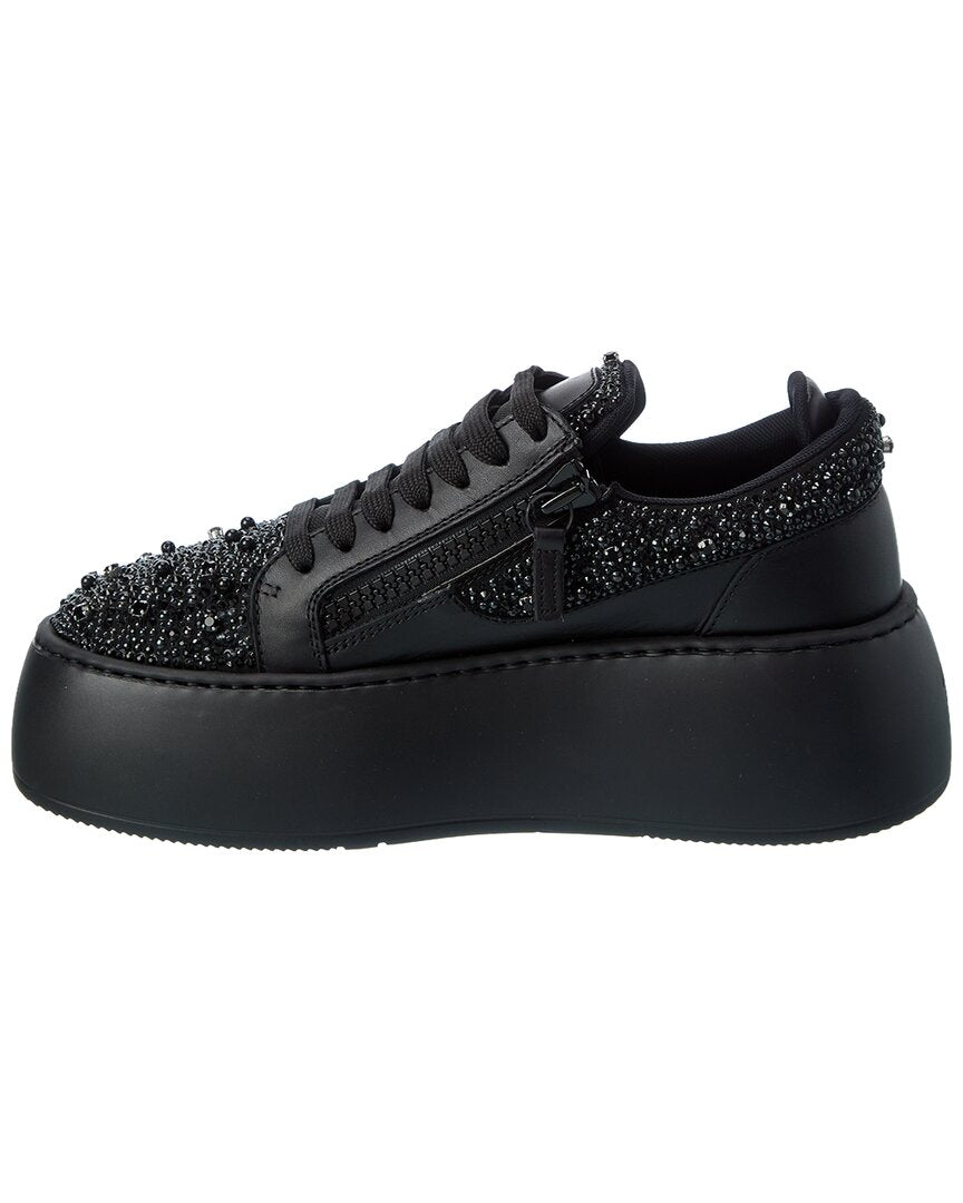 Giuseppe Zanotti Alma Leather Platform Sneaker
