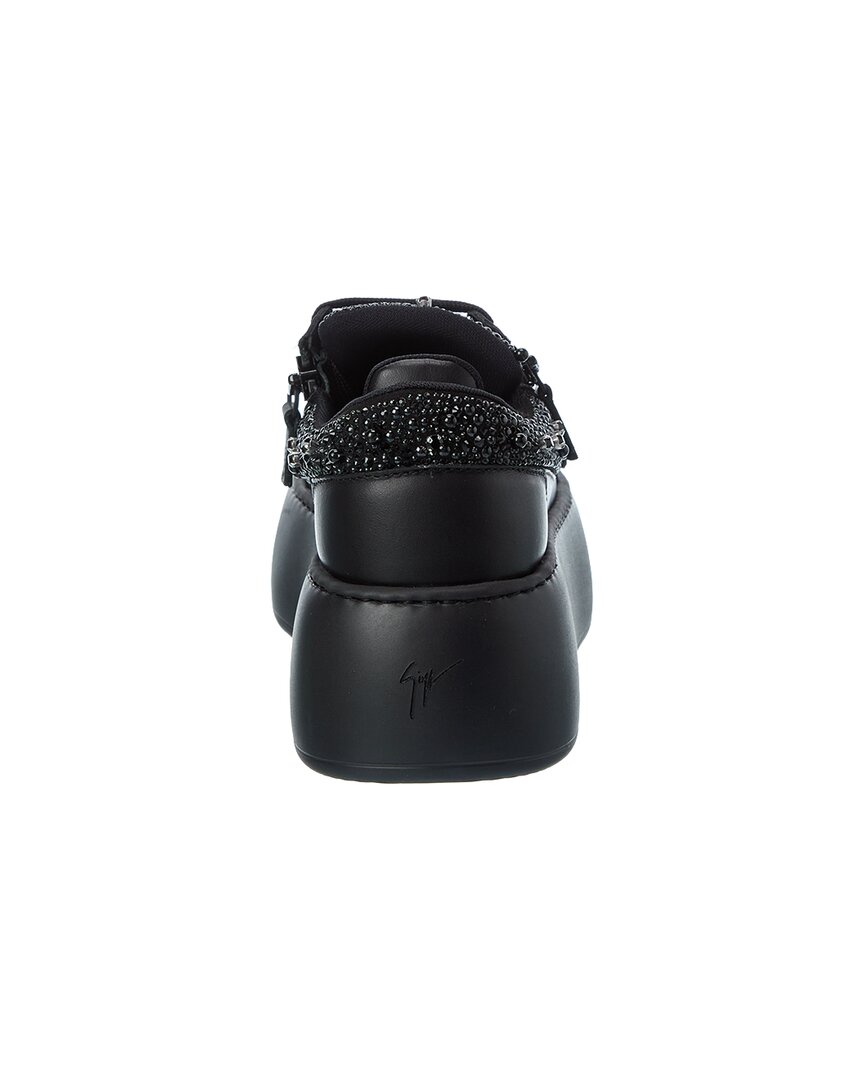 Giuseppe Zanotti Alma Leather Platform Sneaker