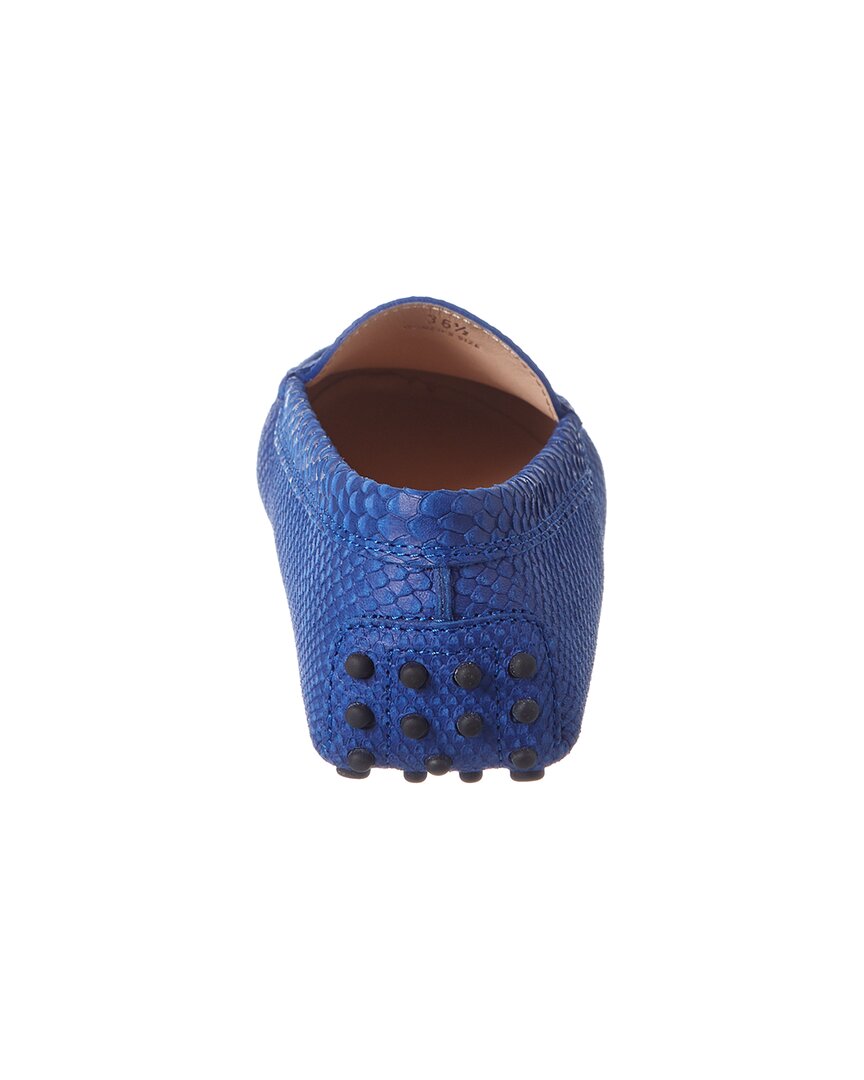 TOD's Tod's Gommino Embossed Leather Driving Shoe
