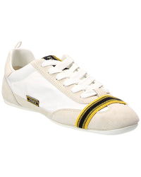 Fendi Wrap Nylon & Suede Sneaker