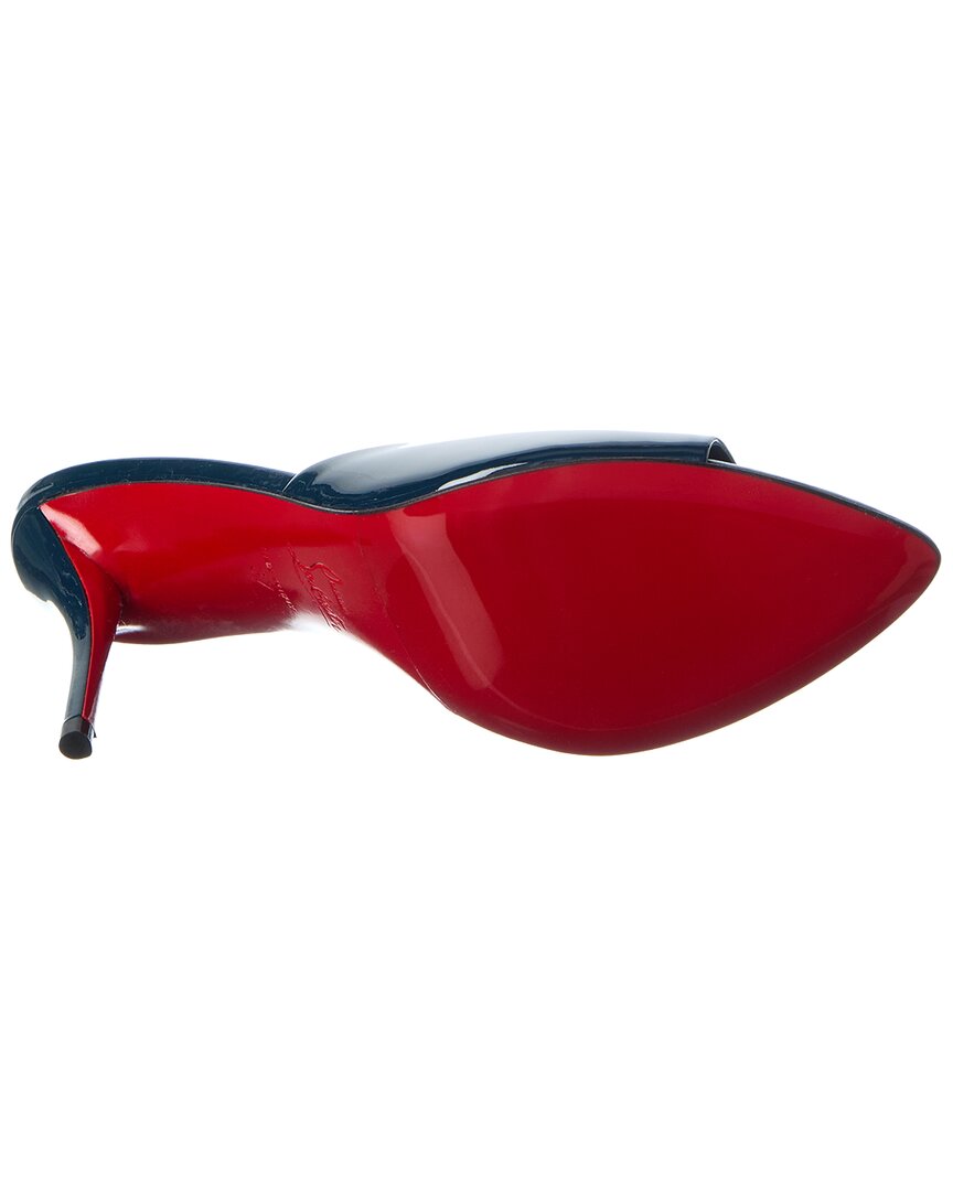 Christian Louboutin Miss Z 80 Patent Mule