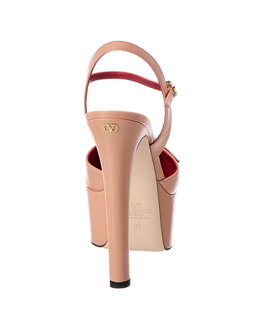 Valentino Crasher 145 Leather Platform Pump
