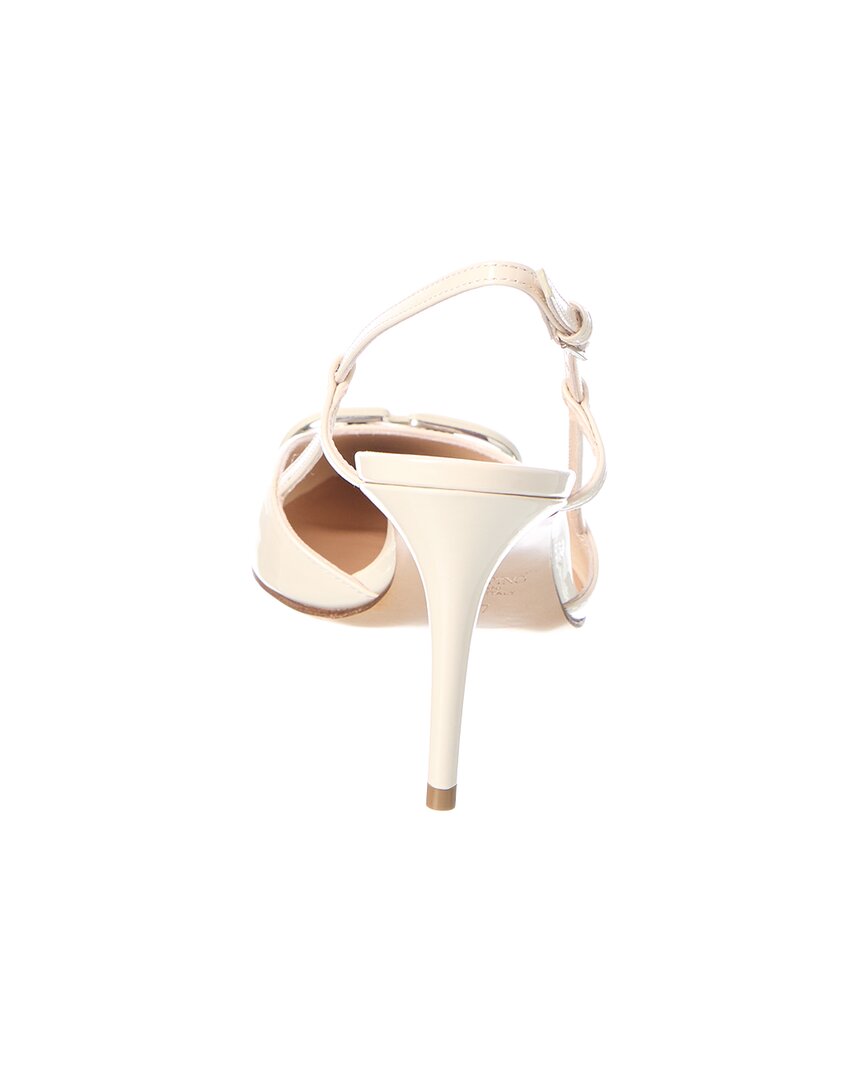 Valentino Valentino Vlogo Signature 60 Patent Slingback Pump