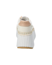 Chloé Chloé Nama Leather Platform Sneaker