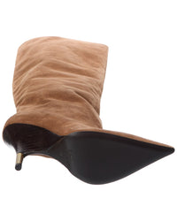 KHAITE Khaite Bella Suede Knee-High Boot