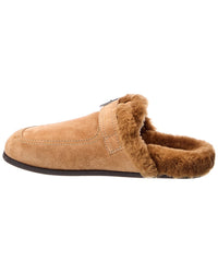 Jimmy Choo Jimmy Choo Biker Suede & Shearling Mule