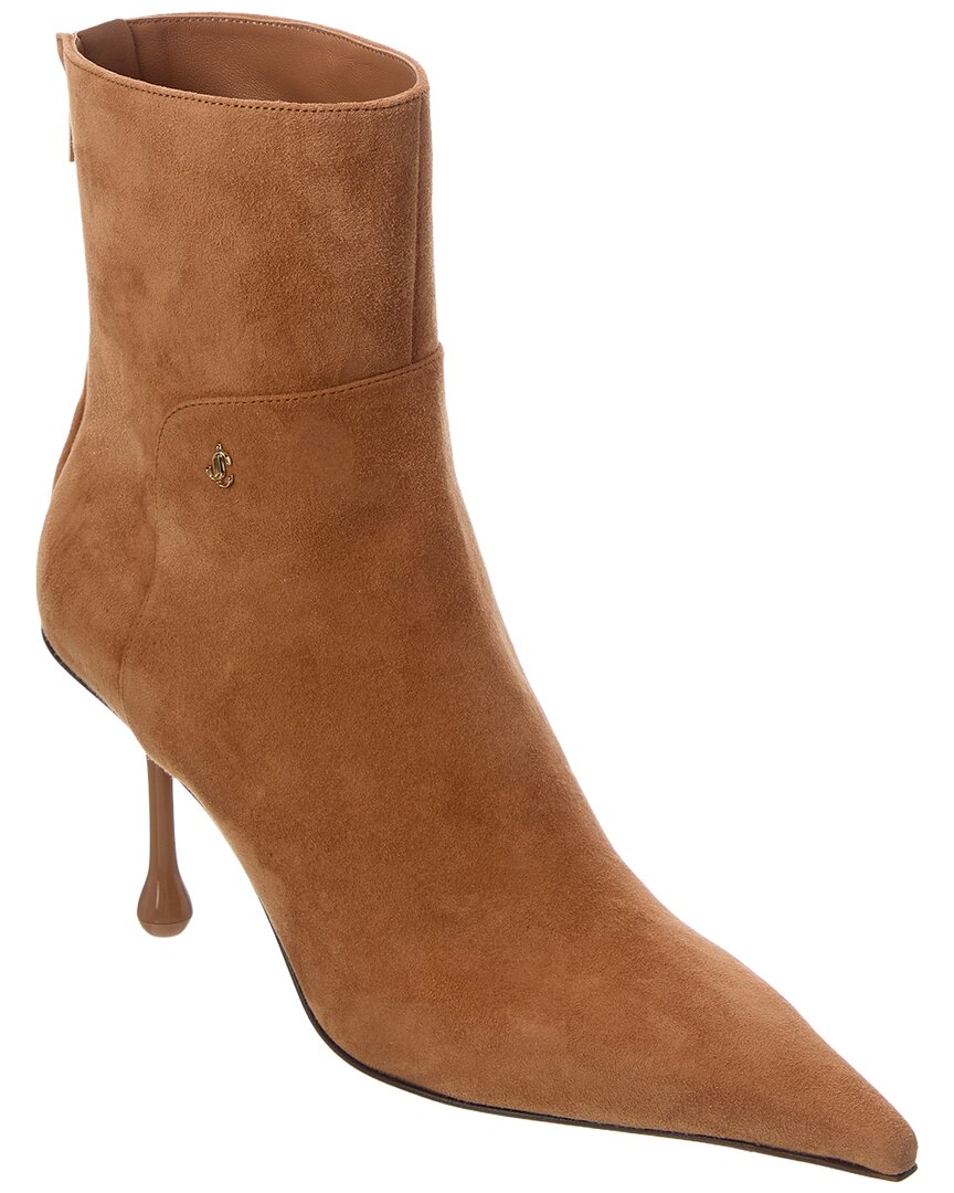 Jimmy Choo Jimmy Choo Cycas 80 Suede Bootie