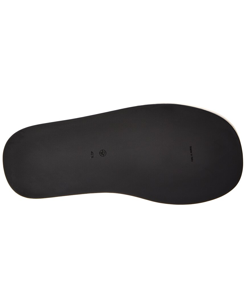 The Row Ginza Velvet Platform Sandal