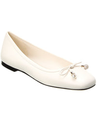 Jimmy Choo Elme Leather Flat