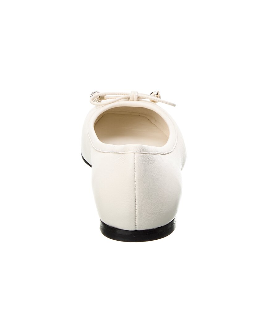 Jimmy Choo Elme Leather Flat