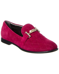 Tod’S Double T Suede Loafer