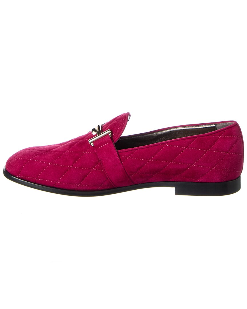 Tod’S Double T Suede Loafer