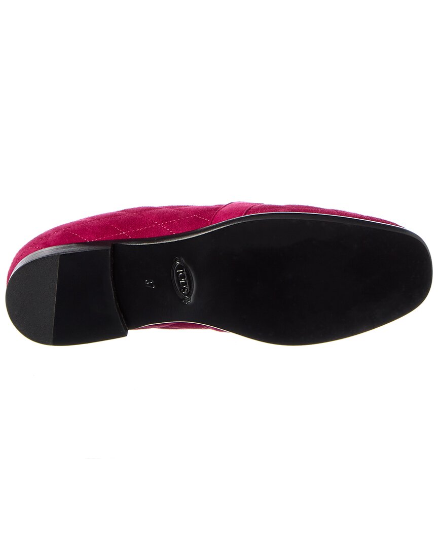 Tod’S Double T Suede Loafer
