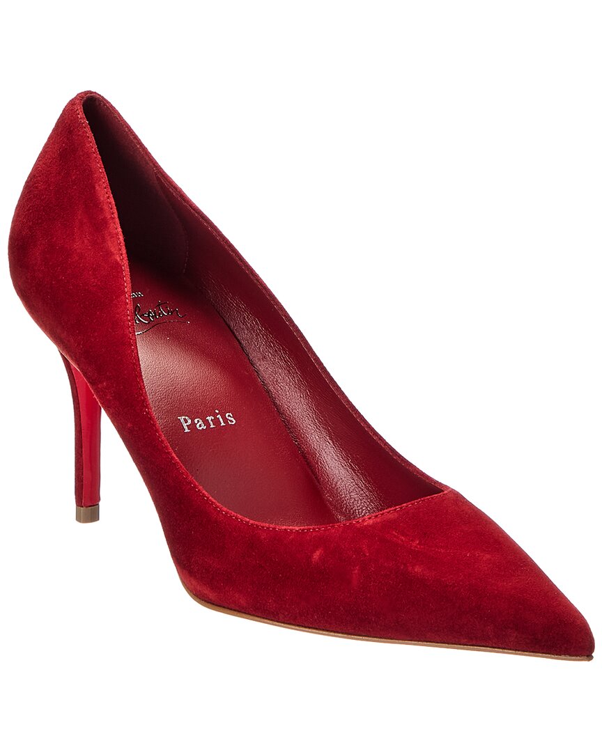 Christian Louboutin Miss Z 80 Suede Pump