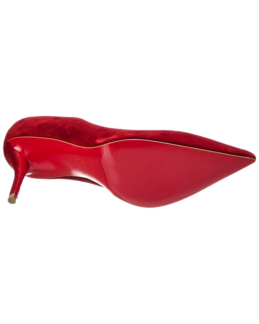 Christian Louboutin Miss Z 80 Suede Pump