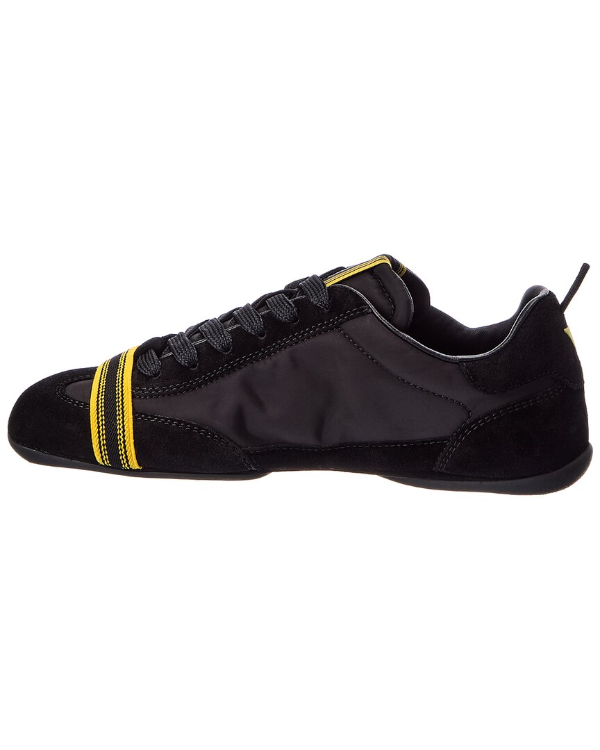 Fendi Wrap Nylon & Suede Sneaker