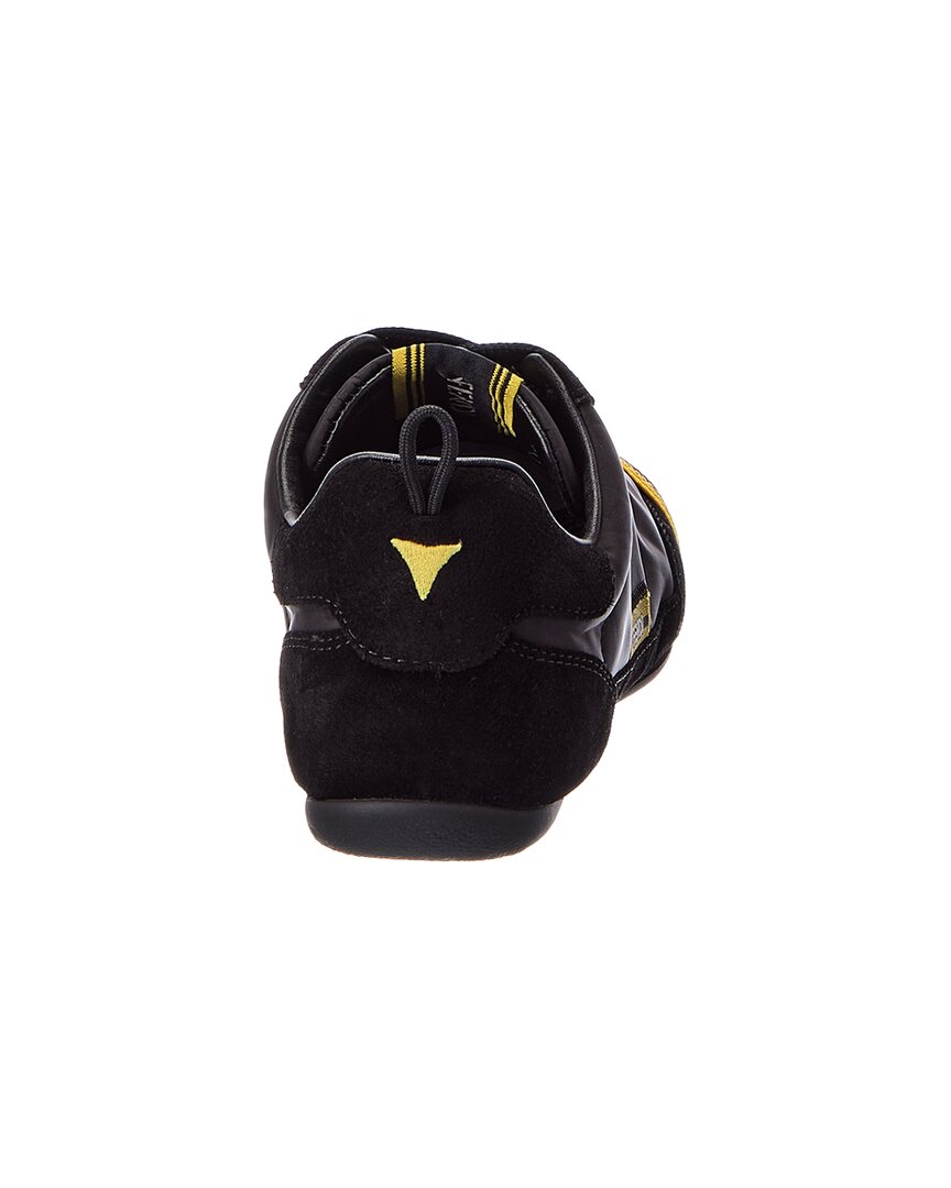 Fendi Wrap Nylon & Suede Sneaker