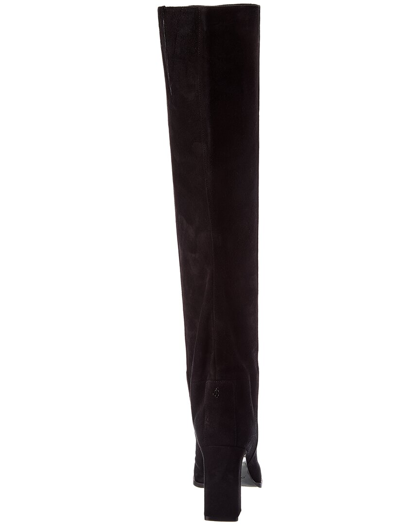 Jimmy Choo Jimmy Choo Caly 85 Suede Over-The-Knee Boot