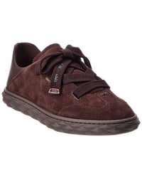 Jimmy Choo Diamond Light Flex/F Suede Sneaker