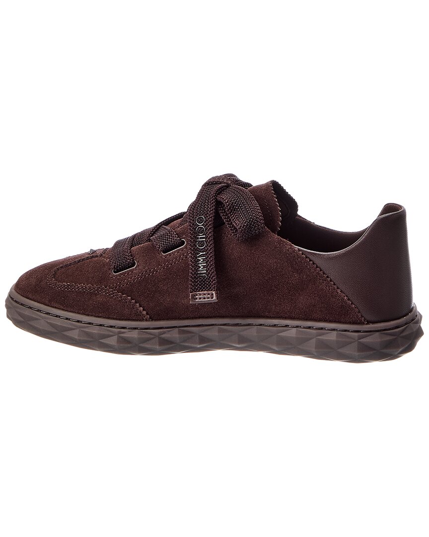 Jimmy Choo Diamond Light Flex/F Suede Sneaker