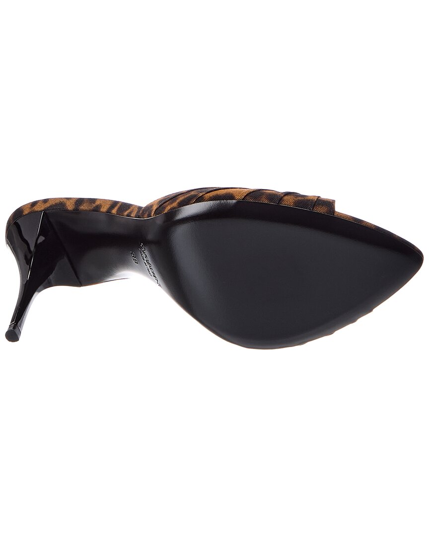 Saint Laurent Babylone 90 Grosgrain Mule