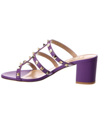 Valentino Rockstud Caged 60 Leather Sandal