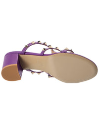 Valentino Rockstud Caged 60 Leather Sandal