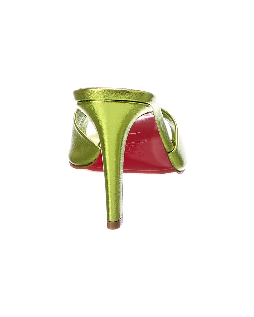 Christian Louboutin Fanny Slide 85 Leather Sandal
