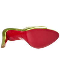 Christian Louboutin Fanny Slide 85 Leather Sandal