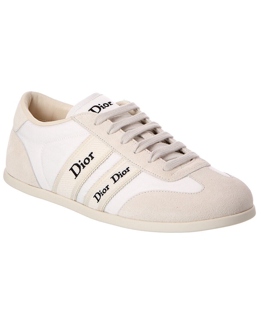 Dior Dior Ribbon Canvas & Suede Sneaker