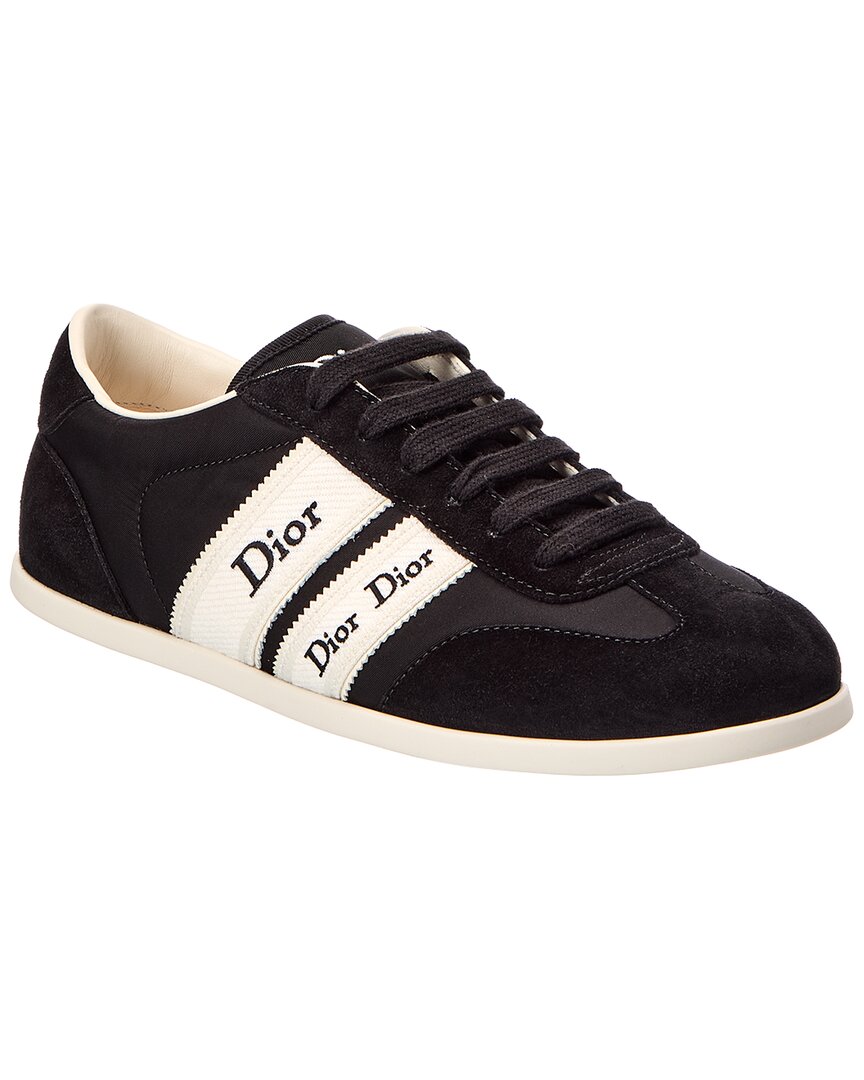 Dior Ribbon Canvas & Suede Sneaker
