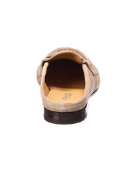 Fendi Scrunch Suede Mule