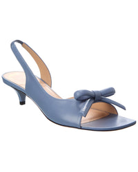 Dior Bow Leather Slingback Sandal