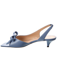 Dior Bow Leather Slingback Sandal