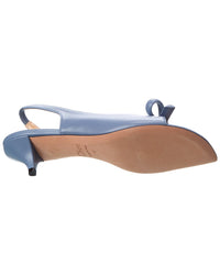Dior Bow Leather Slingback Sandal