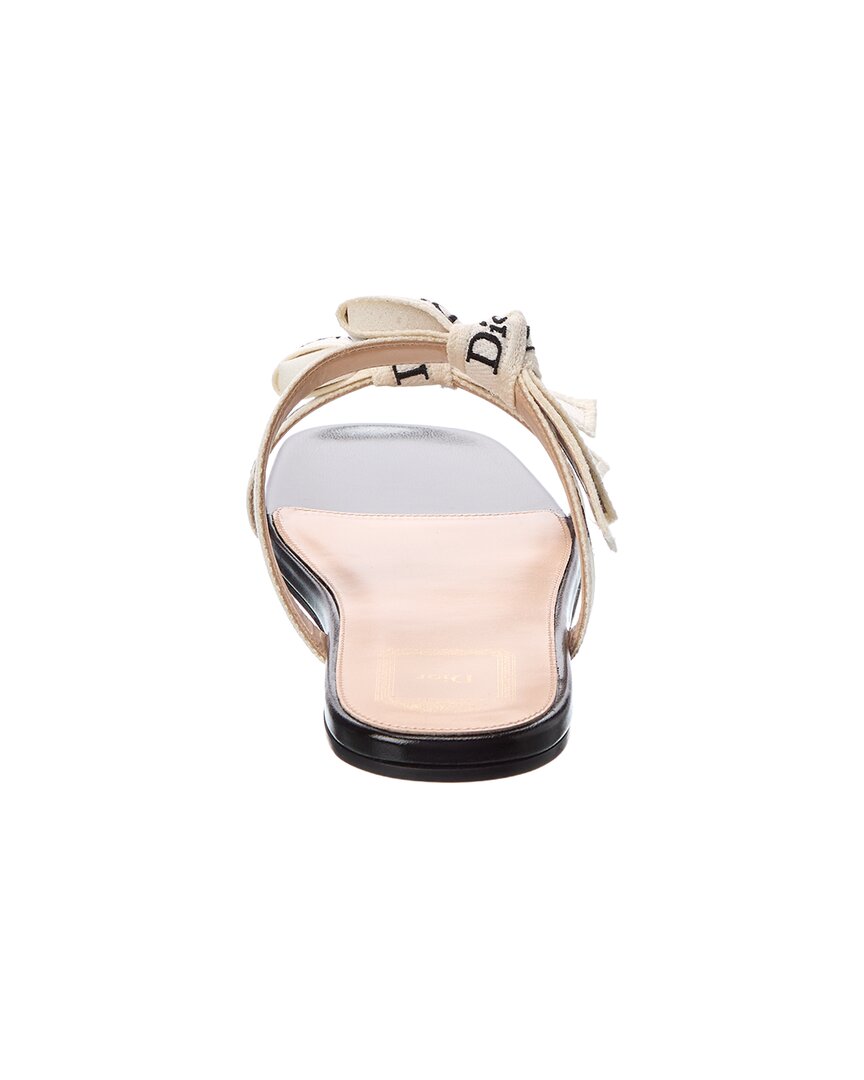 Dior J'adior Canvas & Leather Sandal