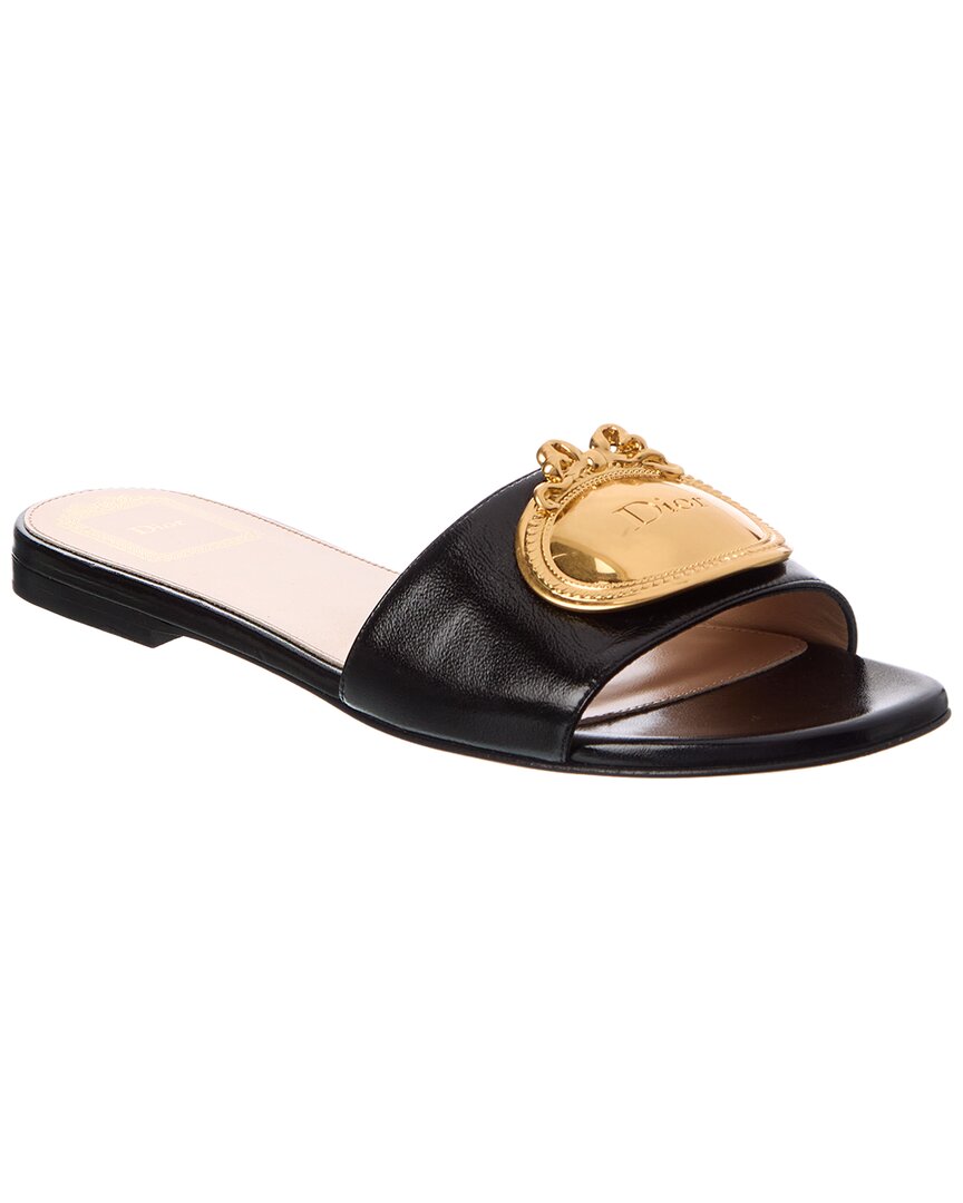Dior Medallion Leather Sandal