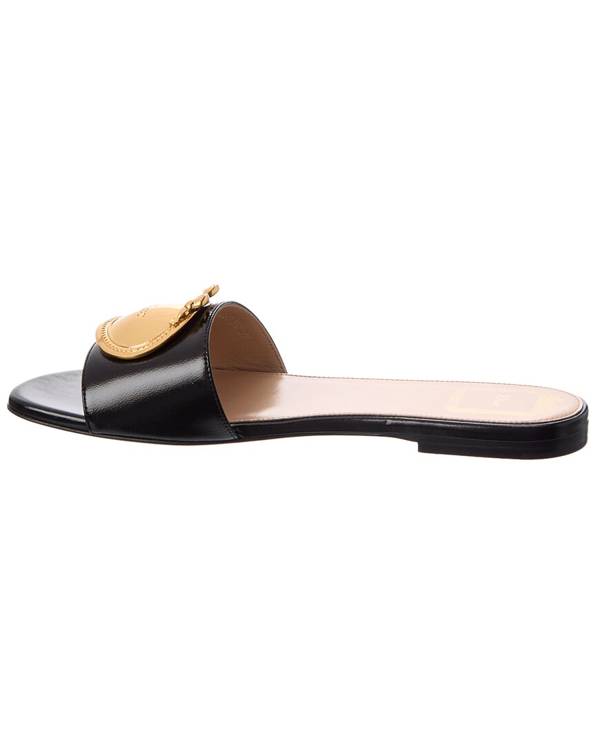 Dior Medallion Leather Sandal