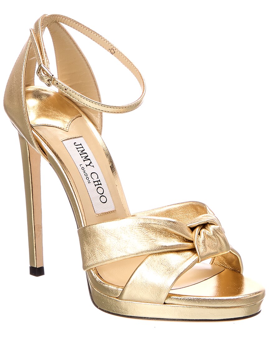 Jimmy Choo Rosie 120 Leather Sandal