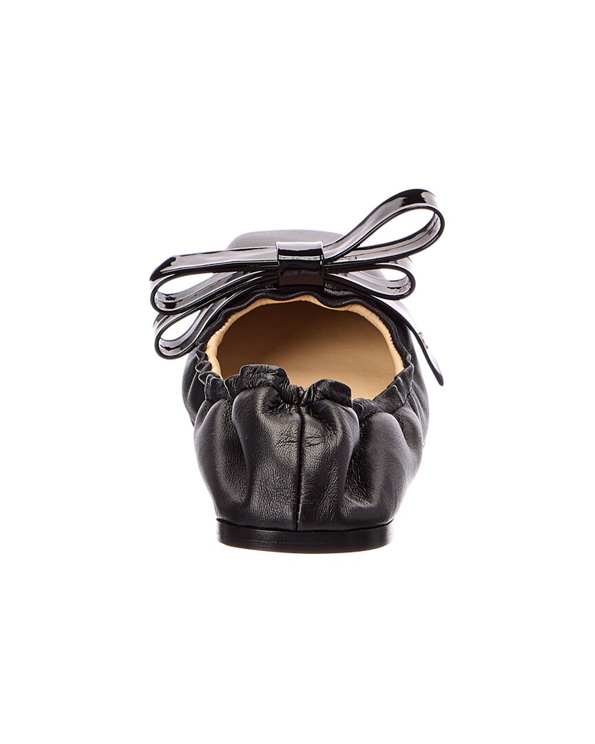 Jimmy Choo Adalee Leather Ballet Flat