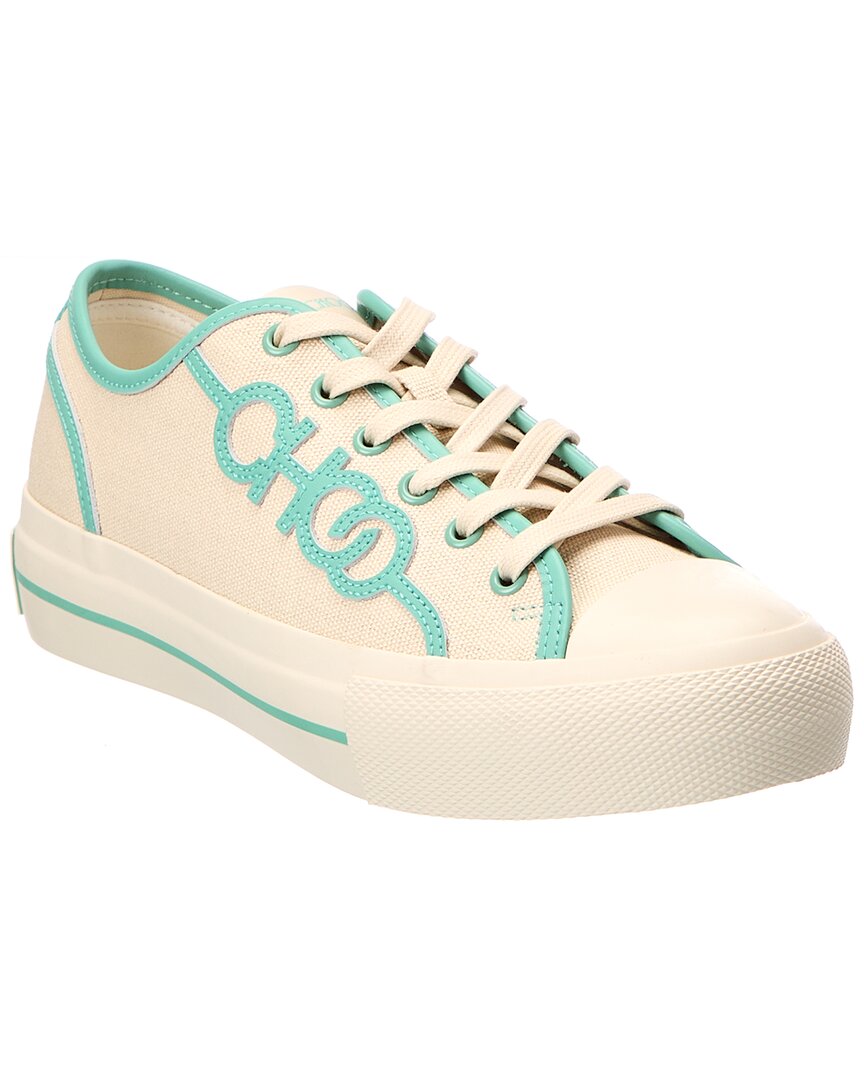 Jimmy Choo Fenix Low/F Canvas Sneaker