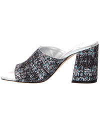 Jimmy Choo Skylah 85 Glitter Sandal