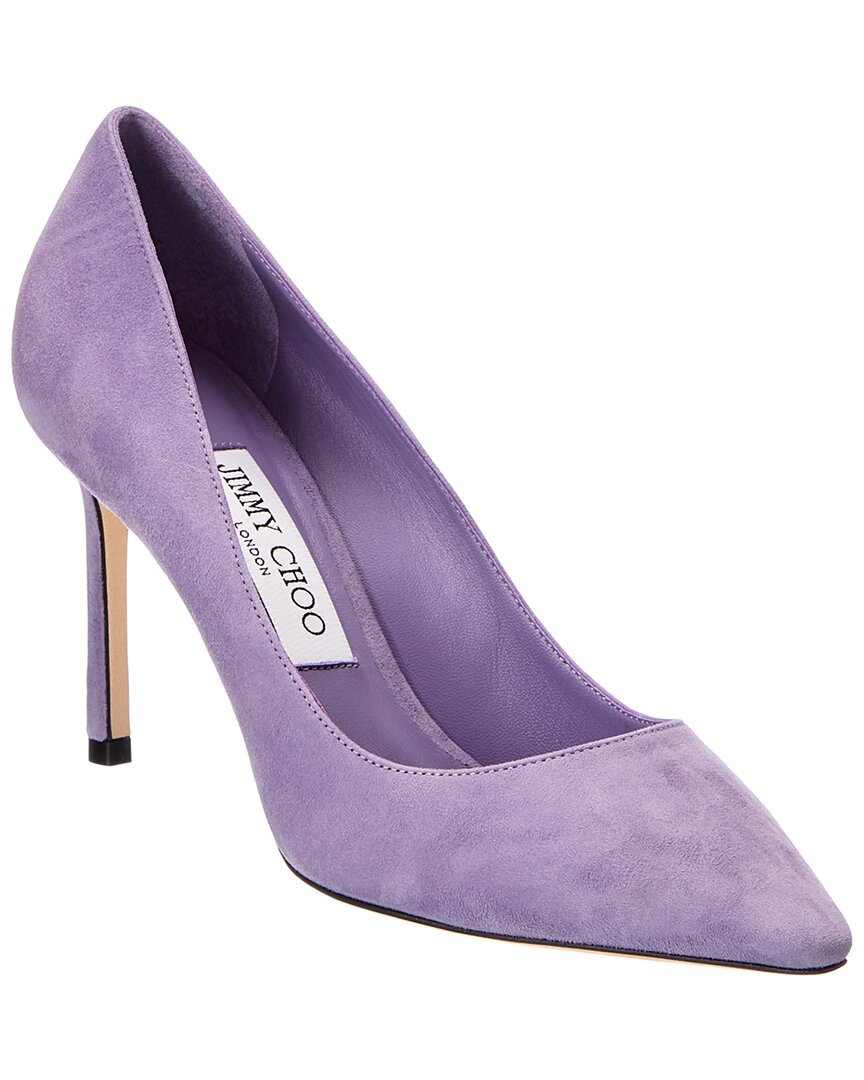 Jimmy Choo Romy 85 Suede Pump
