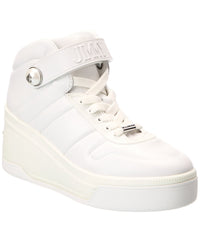Jimmy Choo Del Mar Leather Platform Sneaker